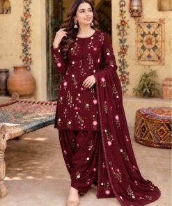 Elegant Ready to Wear Dhanak Dupatta BR-133 Winter Collection 