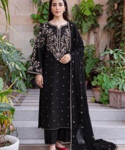 Batik DHK-734 winter dhanak embroidered 3 piece suit on sale at Abu Hurairah Fabrics Pakistan. 