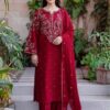 Unstitched winter dhanak fabric for women Batik DHK-736 available in Pakistan winter sale. 