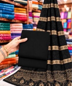 Pakistani women's winter unstitched clothing collection Dhanak Marina suit 