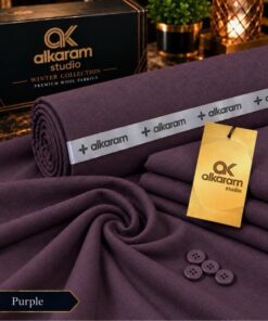 Premium Alkaram Pure Wool Mens Unstitched Clothing Winter