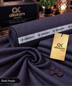 Men Unstitched Pure Wool Dress Fabric Elegant Winter Shades 