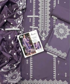Designer Unstitched Winter Dress Pure Dhanak Fabric Online Sale 