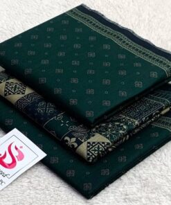 Bin Saeed Khaddar Stylish Unstitched Ladies 3 Piece Suit Outfit