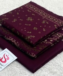 Bin Saeed Khaddar 3 Piece Unstitched Suit Winter Collection 2026 | SKU-38