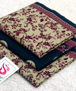 Bin Saeed Khaddar 3 Piece Unstitched Suit Winter Collection 2026 | SKU-30