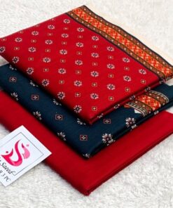 Bin Saeed Khaddar Chic Ethnic Ladies 3 Piece Suit Ensemble