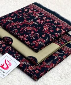 Bin Saeed Khaddar Modern Traditional Ladies 3 Piece Suit