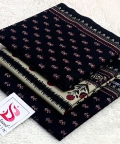 Bin Saeed Khaddar Signature Printed Ladies 3 Piece Suit by Abu Hurairah Fabrics