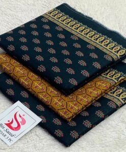 Bin Saeed Khaddar Stylish Unstitched Ladies 3 Piece Suit by Abu Hurairah Fabrics
