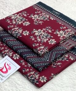 Bin Saeed Khaddar 3 Piece Unstitched Suit Winter Collection 2026 | SKU-34
