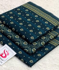 Bin Saeed Khaddar Stylish Unstitched Ladies 3 Piece Suit Outfit