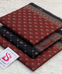 Bin Saeed Khaddar Flawless Unstitched Ladies 3 Piece Suit Attire