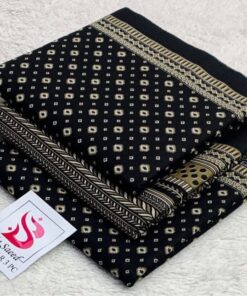 Bin Saeed Khaddar Boutique Style Ladies 3 Piece Suit Outfit
