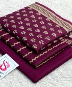Bin Saeed Khaddar Authentic Pakistani Ladies 3 Piece Suit Dress