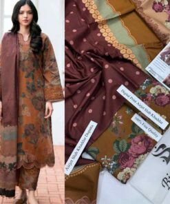 Bin Saeed Khaddar 3 Piece Unstitched Suit Winter Collection 2026 SKU-62
