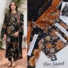 Women's winter unstitched 3 piece khaddar clothing Abu Hurairah Fabrics exclusive 