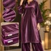 Beautiful winter party dress featuring radiant shimmering lining on premium velvet