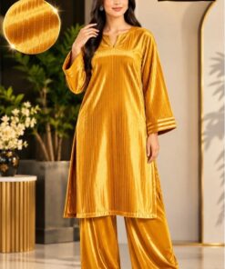 Beautiful winter party dress featuring radiant shimmering lining on premium velvet