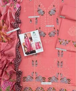 Unstitched 3 piece winter luxury collection by Abu Hurairah Fabrics
